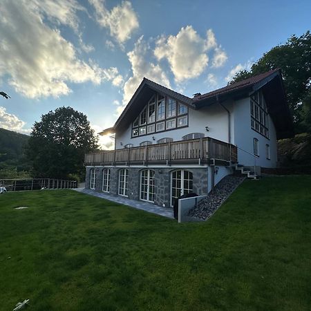 Ferienwohnung Blick Thyratal Stolberg  Bagian luar foto