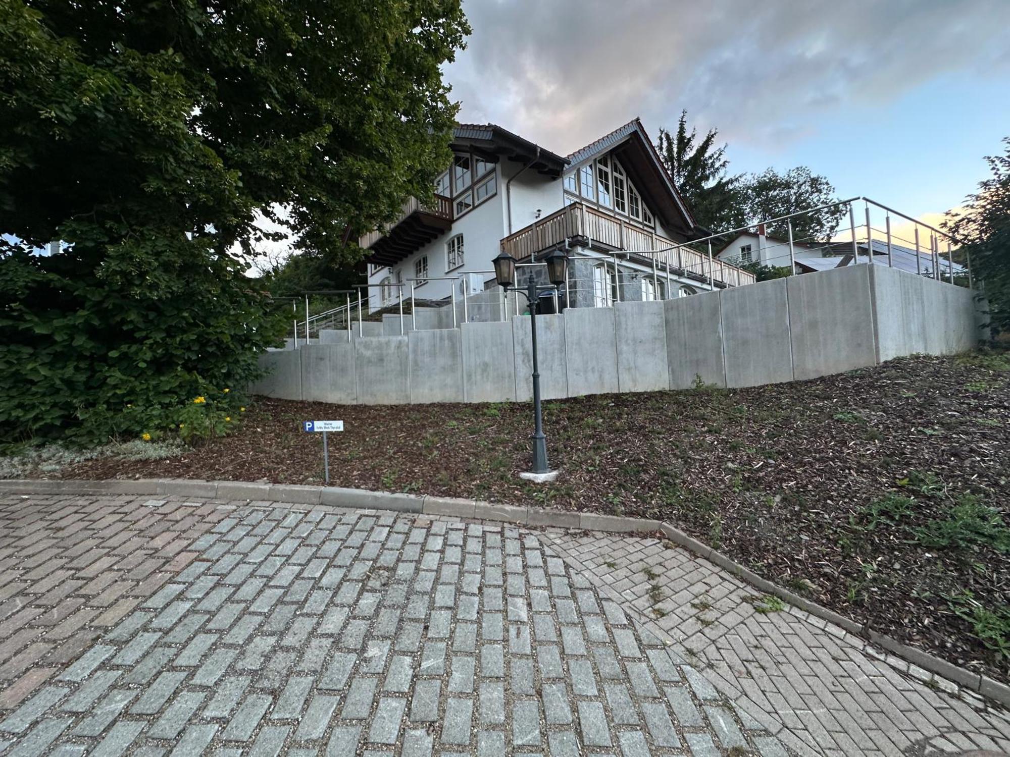 Ferienwohnung Blick Thyratal Stolberg  Bagian luar foto